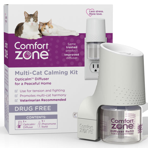Comfort Zone Multi Cat Calming Diffuser Kit 1 refill 48ml