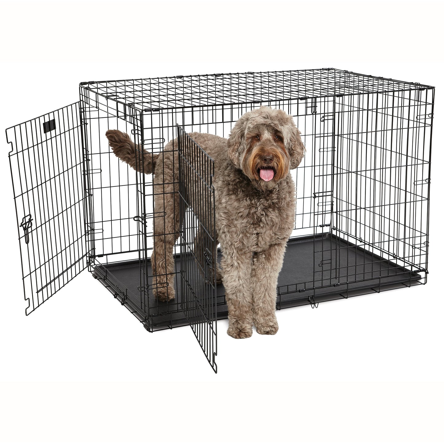 Contour™ Double Door Dog Crate 48 Inch