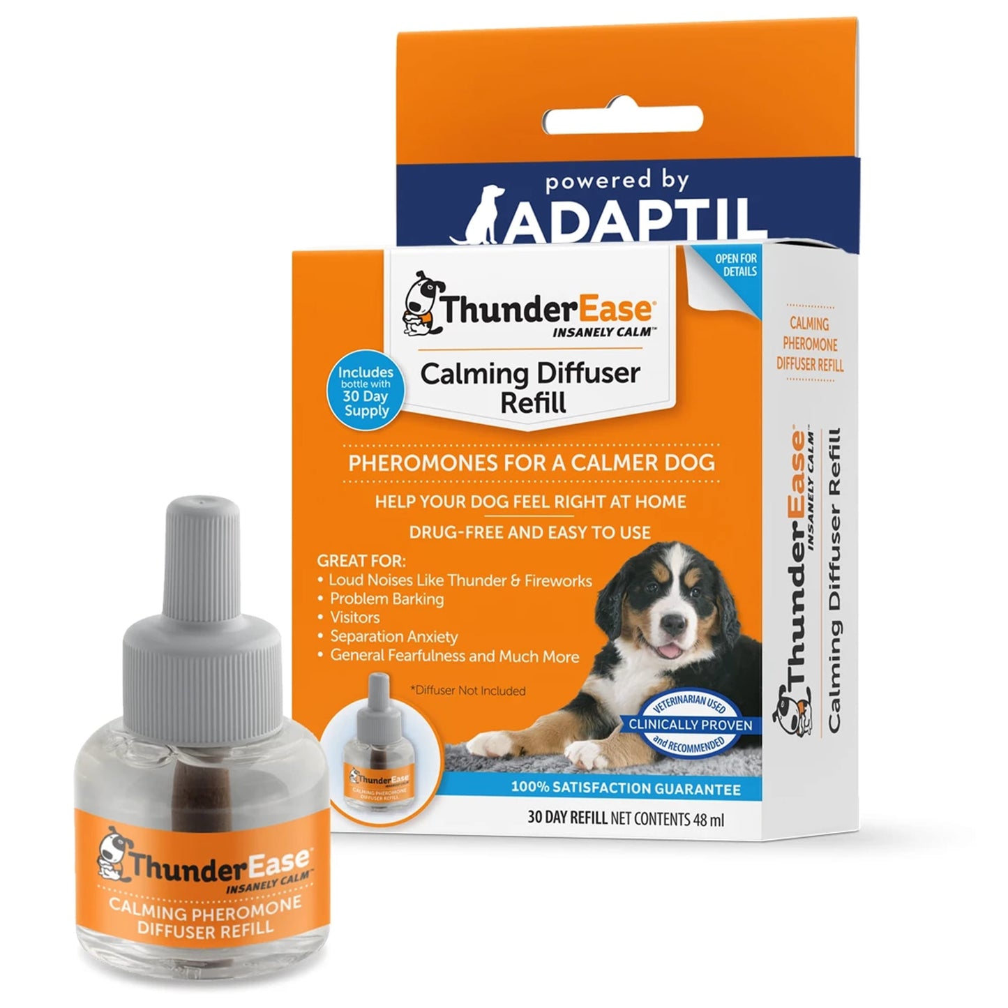 ThunderEase Calming Diffuser Refill for Dogs 30 Day Refill