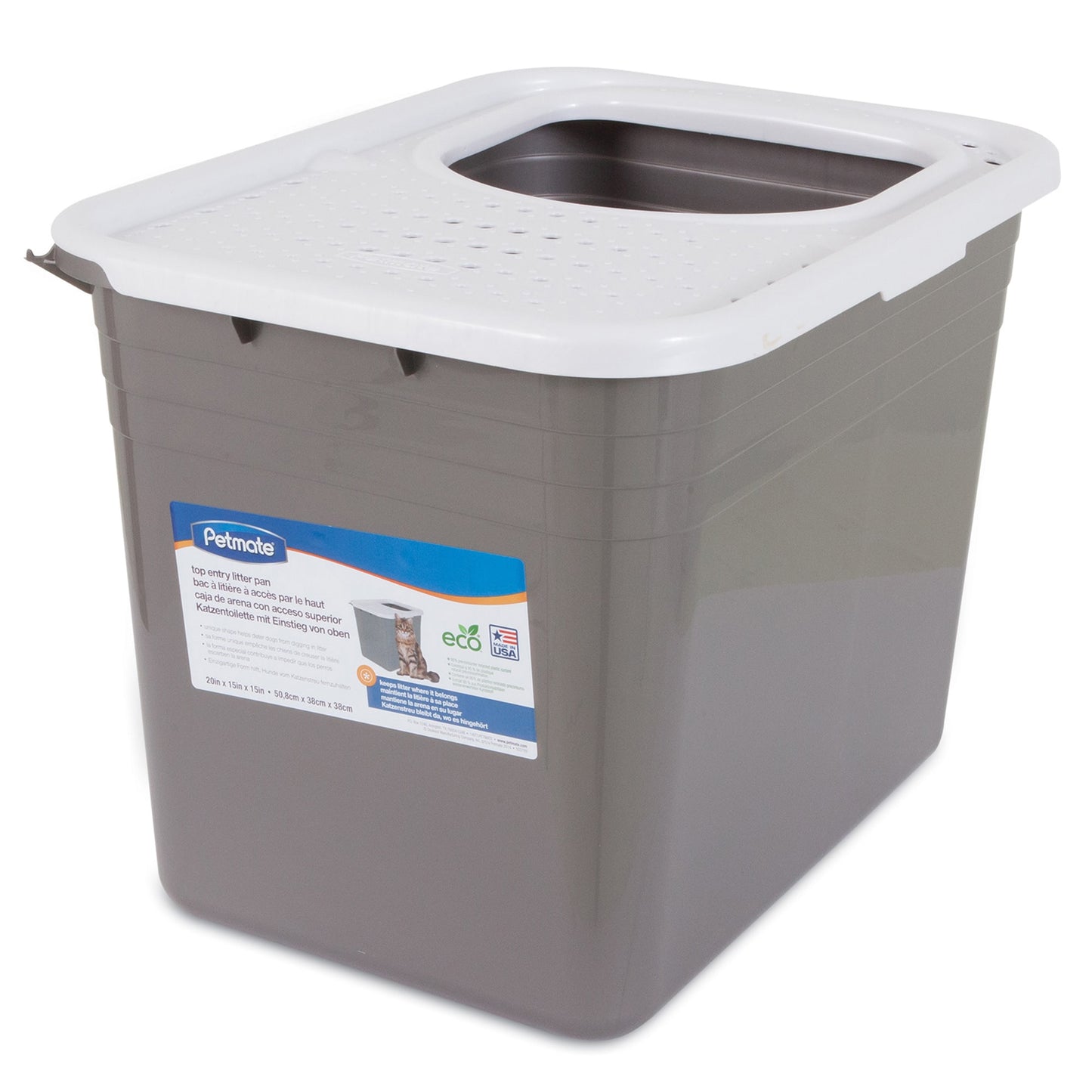 Petmate Top Entry Litter Pan