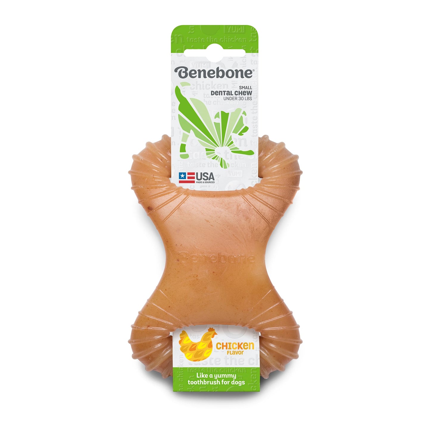 Benebone Small Chicken Dental Dog Chew Toy