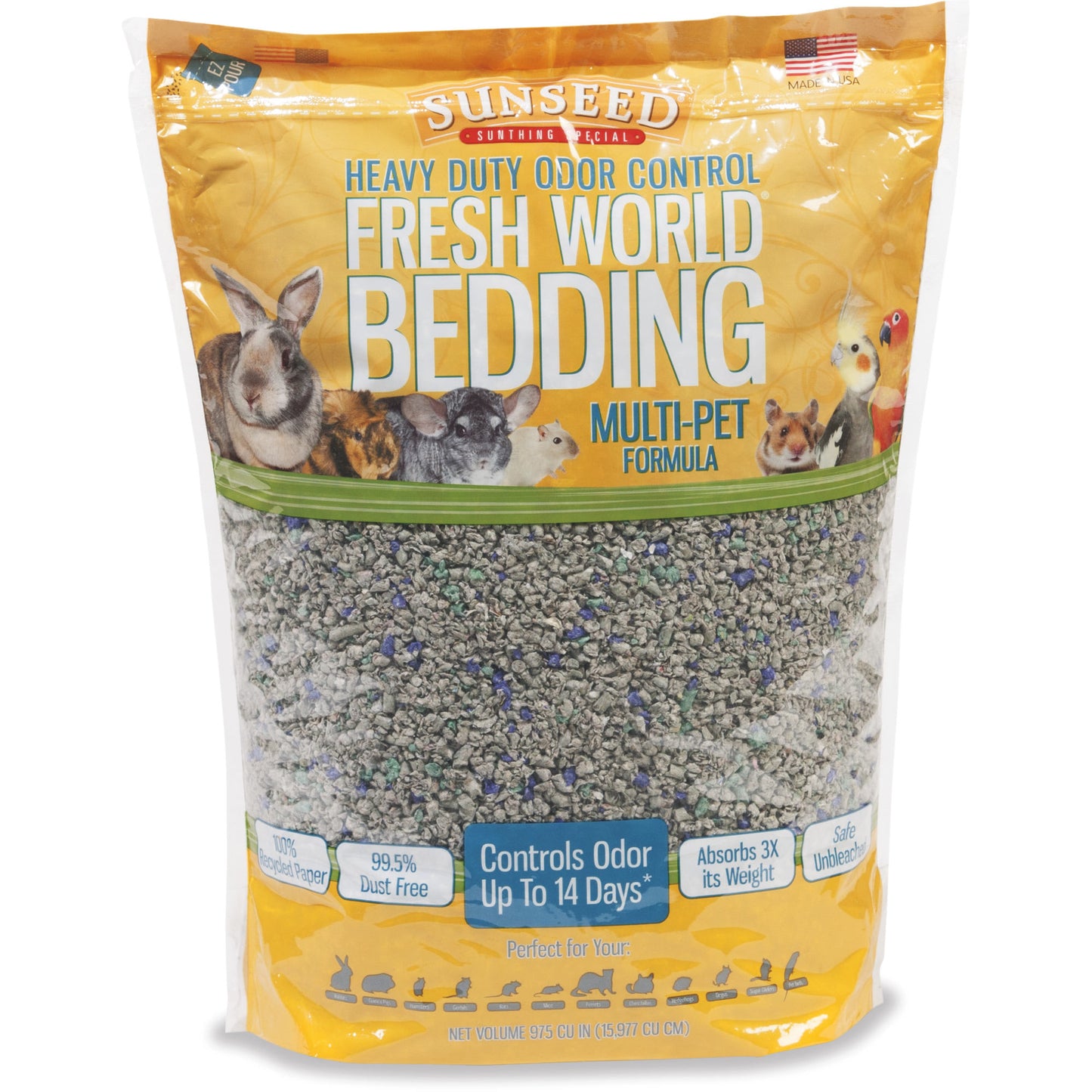 Vitakraft Sunseed Inc. Fresh World Bedding - Multi-Pet Formula - 2130 cu in SSD36091