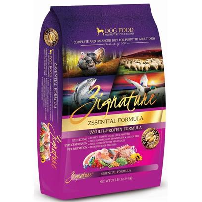 Zignature Zssential Formula Dry Dog Food, 25Lb