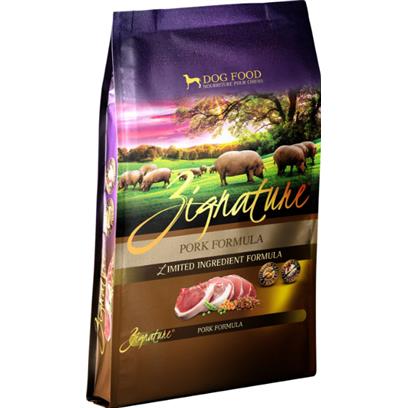 Zignature Pork Formula Dry Dog Food 12.5Lb