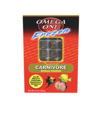 Omega One Frozen Super Carnivore Cube Pack 3.5oz