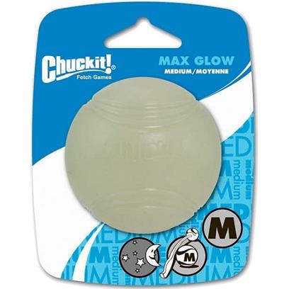 Chuckit! Max Glow in the Dark Dog Ball Toy Large