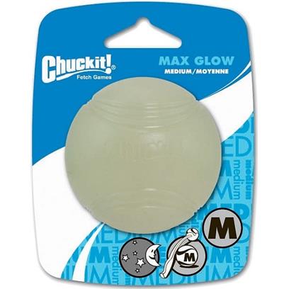Chuckit! Max Glow in the Dark Dog Ball Toy  Large