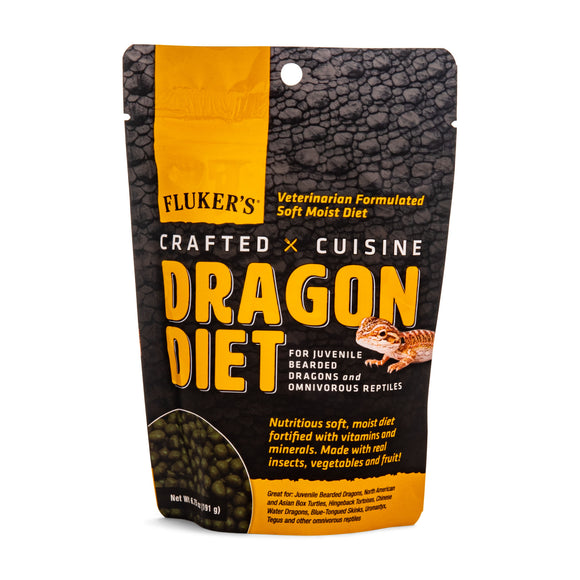 Flukers Crafted Cuisine Dragon Diet - Juveniles