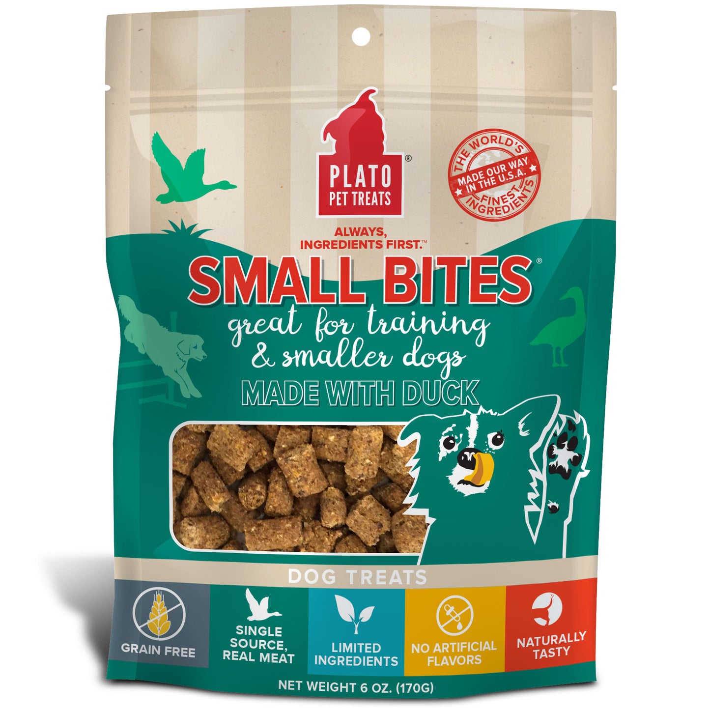 Small Bites Duck 6 oz