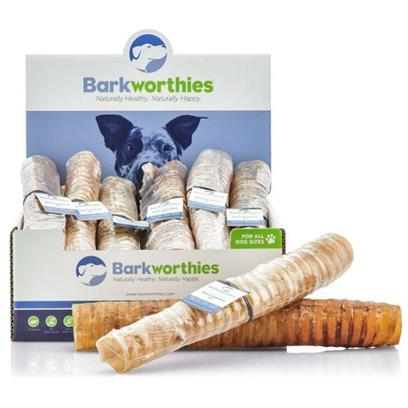 Barkworthies All Natural Beef Trachea Chewable Digestible Pet Dog Chew Treat 12