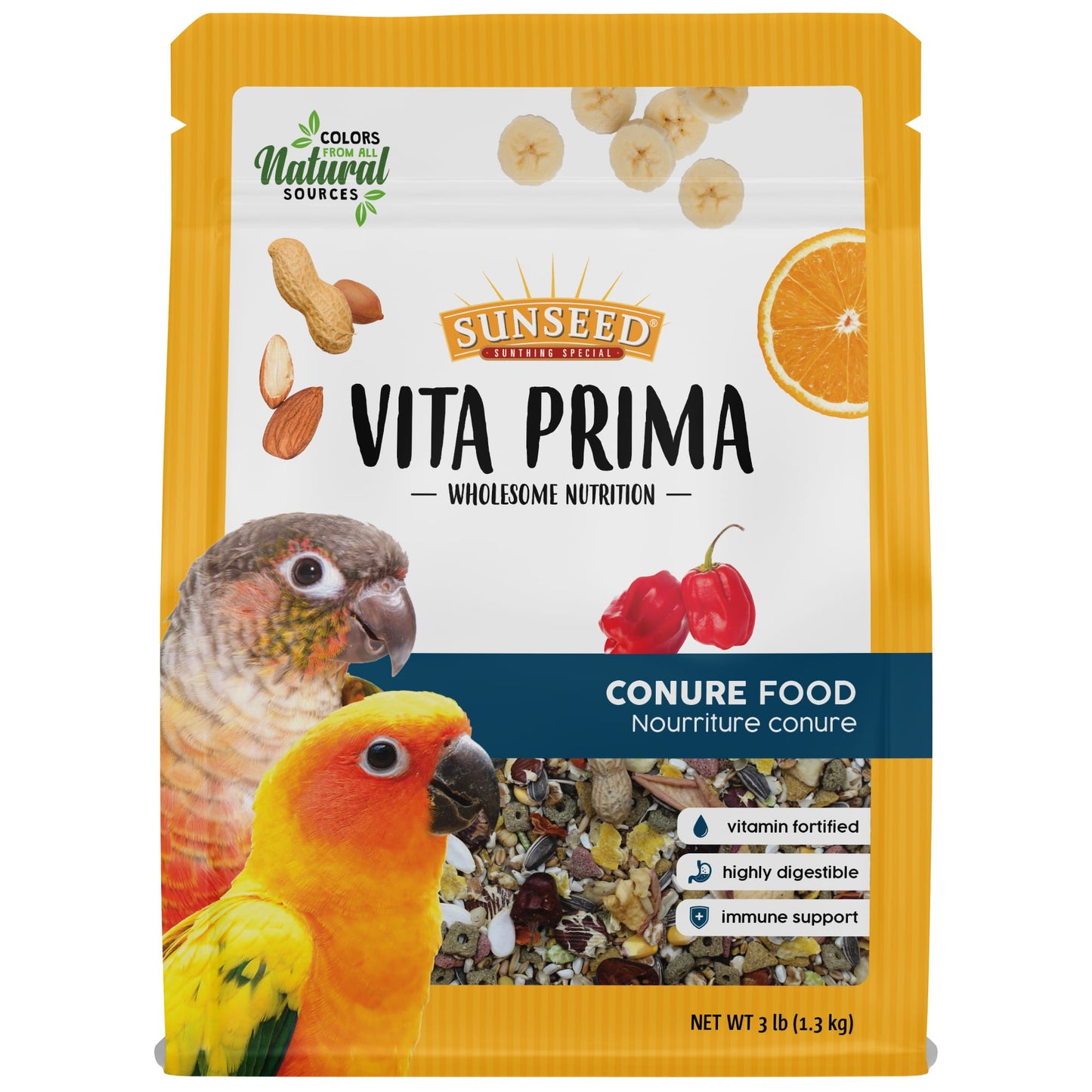 Sunseed Company Vita Prima Conure Formula 3 Lb