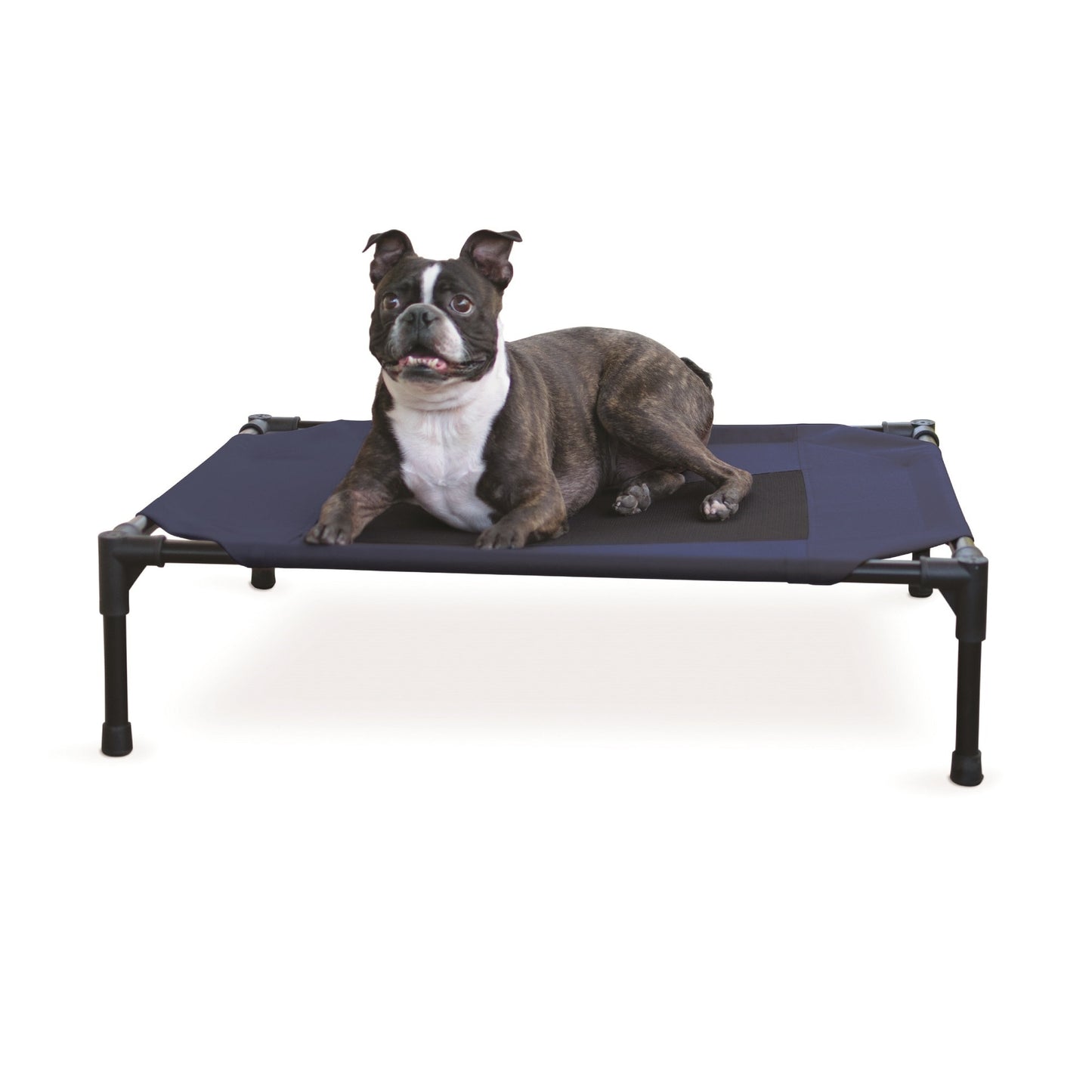 K&H Pet Products Original Pet Cot Elevated Pet Bed Medium Blue 25 x 32 x 7