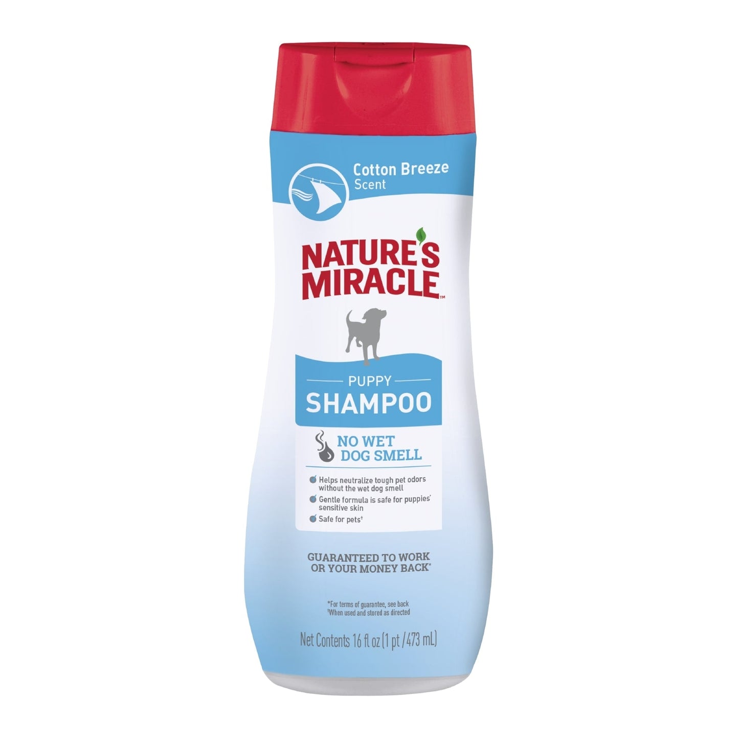 Nature’s Miracle Puppy Shampoo 16 Ounces Cotton Breeze Scent