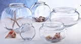 Anchor Hocking Classic Drum Style Fish Bowl 1 Gallon 5x8x8.5in