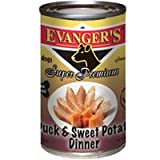 Evanger's Super Premium Duck & Sweet Potato Wet Dog Food, 13 Oz