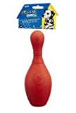 JW Bouncin Bowlin Pin Durable Rubber Dog Toys Large