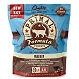 PRIMAL PET FOODS 850220 Feline Rabbit Nuggets, 3-Pound