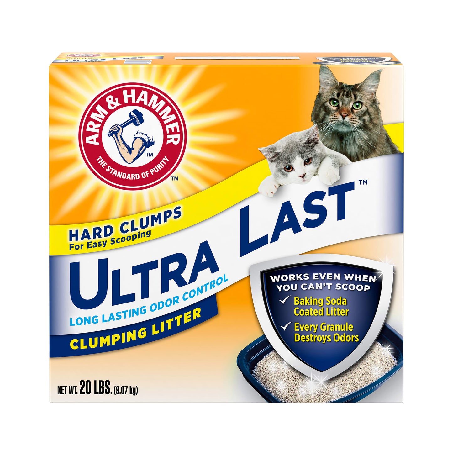 Arm & Hammer Clumping Litter Ultra Last 20lb