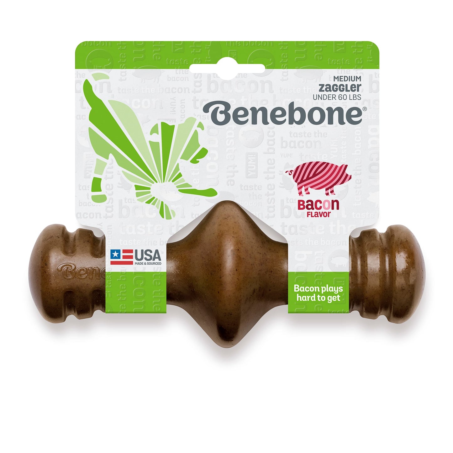 Benebone Zaggler Bacon Medium