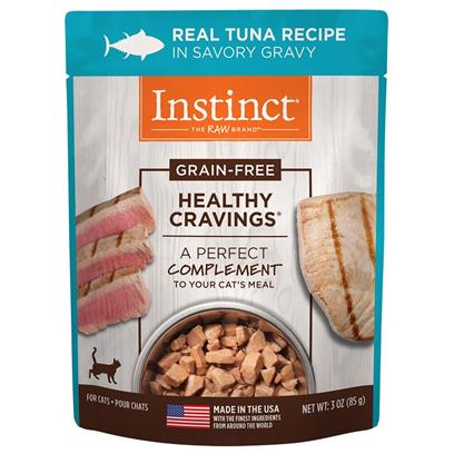 Instinct Grain Free Healthy Cravings Real Tuna Recipe  Box of 28 Cat Food