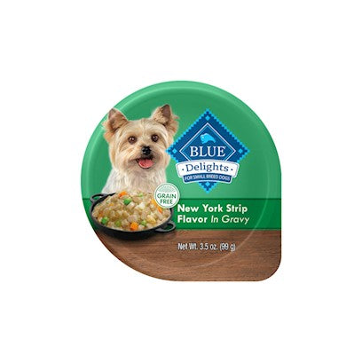 Blue Buffalo Divine Delight NY Strip Pate Wet Dog Food, 3.5 oz