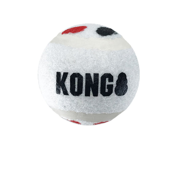 KONG Signature Sport Balls Dog Toy, Small, Pack of 3, Assorted