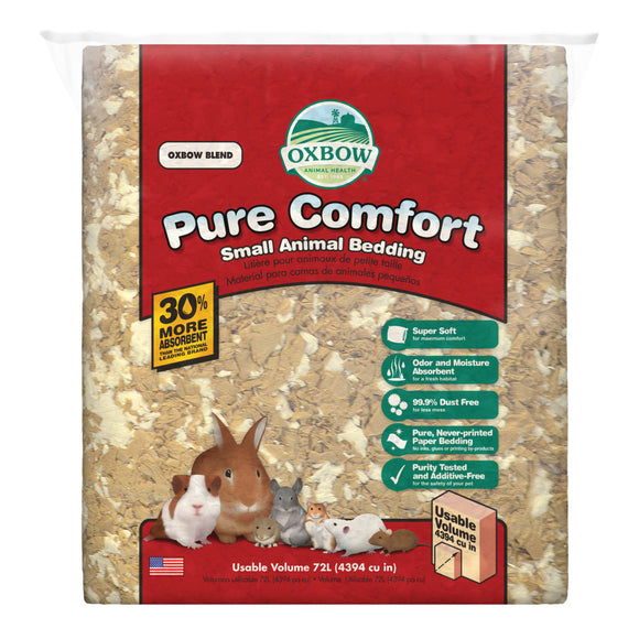 Oxbow Pure Comfort Small Animal Bedding, 42 L, Oxbow Blend