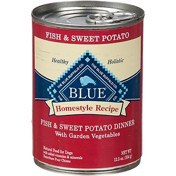 Blue Buffalo Homestyle Recipe Fish & Sweet Potato Dinner with Garden Vegetables Wet Dog Food - 12.5oz