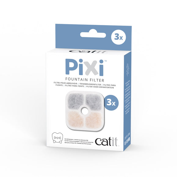 Catit Pixi Fountain Cartridge, Pack of 3