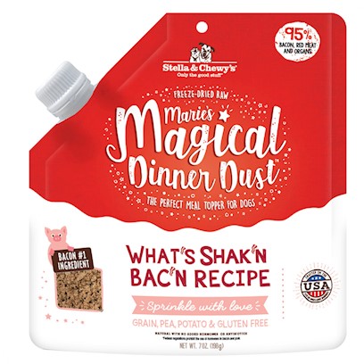 Stella & Chewy's Marie's Magical Dinner Dust What's Shak'n Bak'n Dog Food Topper 7-oz