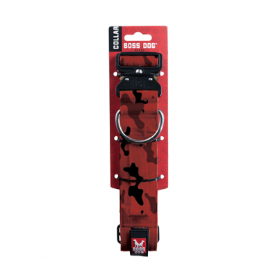 Boss Dog Boss Tactical 20-28 Camo Red 2in