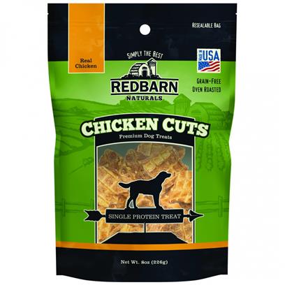 Redbarn Pet Products 255043 8 oz Redbarn Naturals Cuts Premium Dog Treat Chicken - Pack of 12