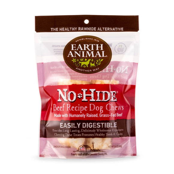 Earth Animal Wellness & Longevity Solutions No-Hide 4 Beef Dog Chews