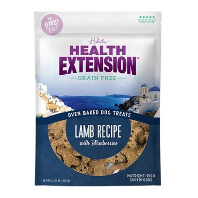 Grain Free Oven Baked Dog Treats Lamb Blueberry 6oz