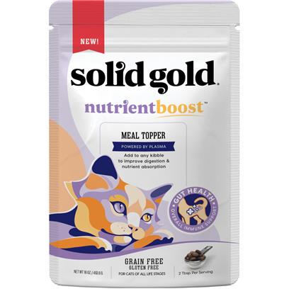 Solid Gold NutrientBoost Meal Topper for Cats 16-oz