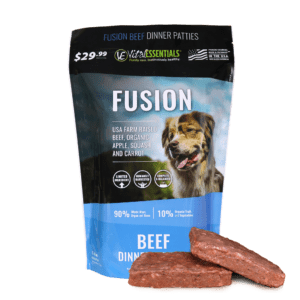 Vital Essentials Fusion Frozen Dog Food 6lb Patties Beef