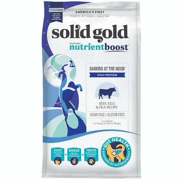 Solid Gold Nutrientboost Barking At The Moon Beef Dry Dog Food, 3.75 lbs.