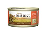 Instinct Grain-Free Salmon Canned Cat Food by Nature's Variety 3 oz Cans (Case of 24)