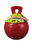 Jolly Pets Mini Tug n Toss Interactive Dog Toy 4 Red