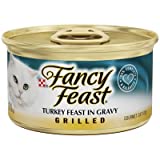 Fancy Feast Gravy Wet Cat Food Grilled Turkey Feast in Gravy 3 oz. Can