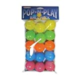 Marshall Pet Products Pop-N-Play Ball Pack Ferret Toys 15 Ct Assorted Colors