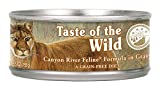 Taste of the Wild Canyon River Grain-Free Wet Canned Cat Food with Trout & Smoked Salmon 5.5 Oz
