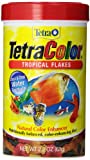 Tetra Tropical Color Flakes 2.2 Ounces  Clear Water Advanced formula