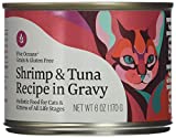 Solid Gold Five Oceans Holistic Wet Cat Food, Shrimp & Tuna Recipe, Grain & Gluten Free, All Life Stages, All Sizes, 6oz Can, 9 Count