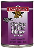 Evanger's Chicken Lickin' Wet Cat Food, 13 Oz