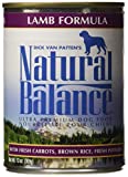 Natural Balance Ultra Premium Lamb Canned Dog Formula