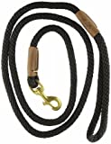 Mendota Snap Leash 1/2 X 6 - Black