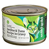 Sold Gold Solid Gold Solid Gold Five Oceans Holistic Wet Cat Food, Sardine & Tuna Recipe, Grain & Gluten Free, All Life Stages, All Sizes, 6oz Can, 9 Count