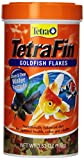 Tetra TetraFin Balanced Diet Goldfish Flake Food for Optimal Health 3.53 Ounces