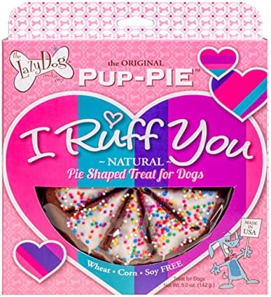 The Lazy Dog Cookie Co. The Original Pup-PIE I Ruff You Valentines
